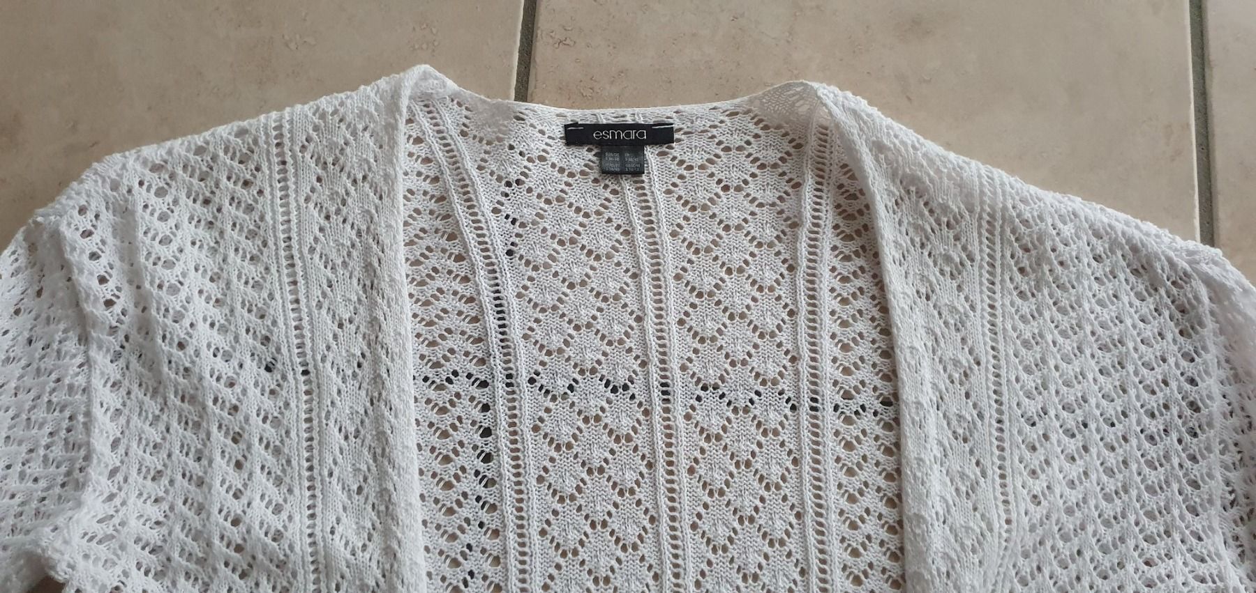 Gilets: Joli cardigan dentelle blanc S – D'occasion à Moutier par gvmv 2