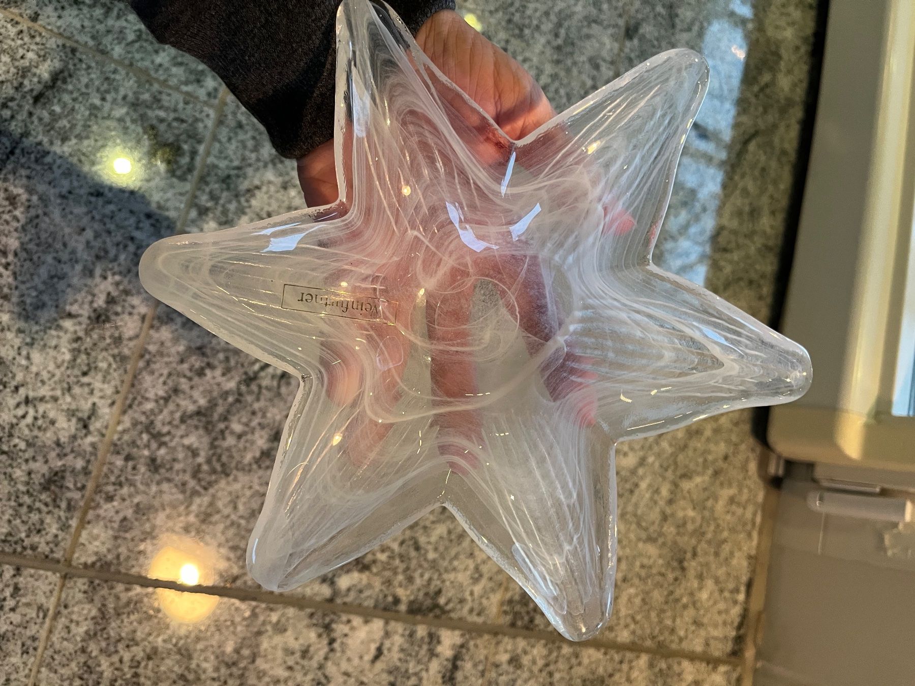 Servierplatten: 2er Set Weinfurtner Glas Schalen – Gebraucht aus Basel von Tierschutz-Flohmi 1