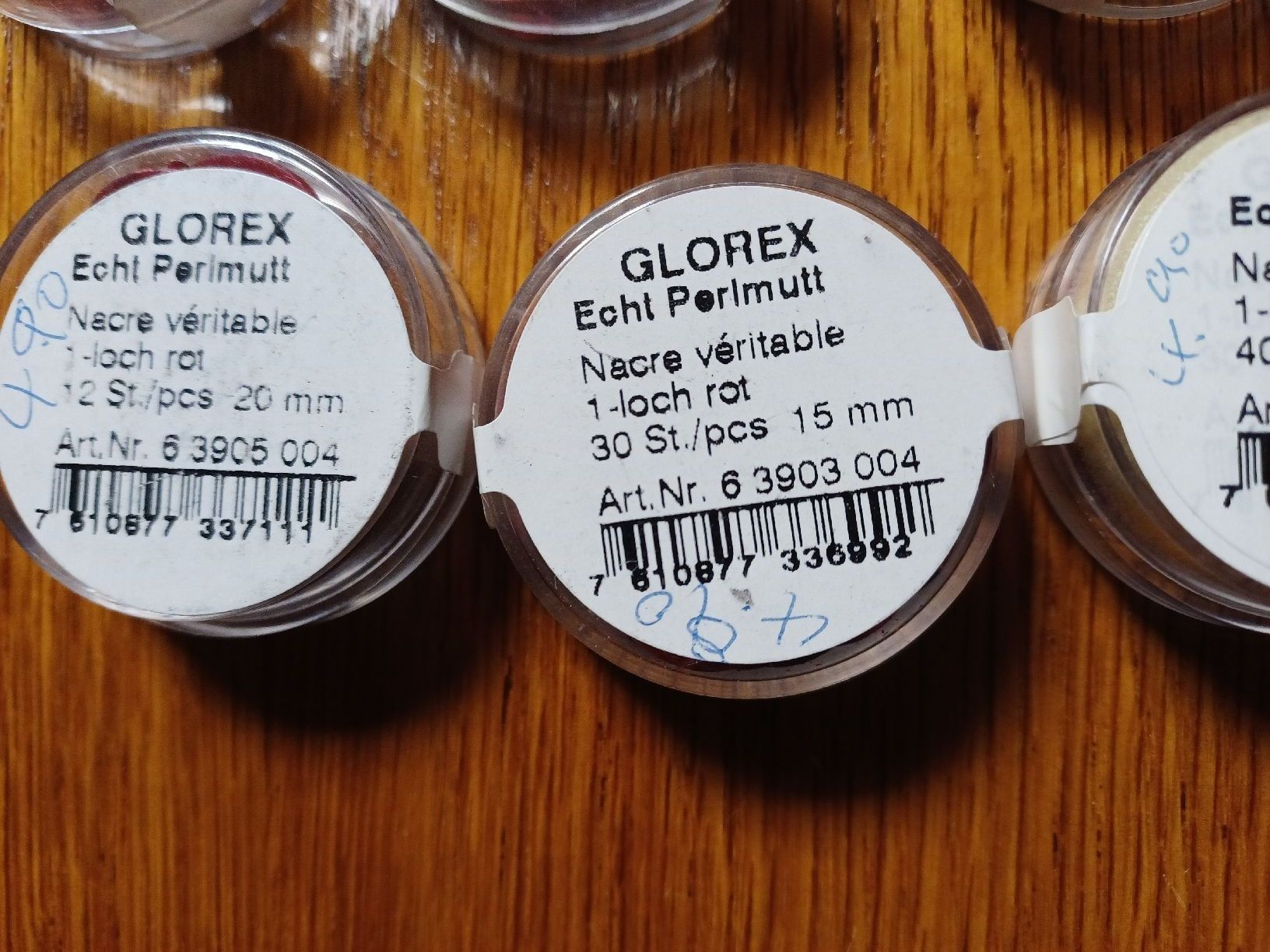 Alle Dekorationen: 8 Döschen echt Perlmutt – Neu (gemäss Beschreibung) aus Gächliwil von lesidees 2