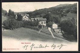 Bad Heustrich, Ortsansicht mit Talblick