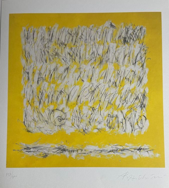 CARLO PIZZICHINI  GRAFIK SIGNIERT NUMMERIERT 4