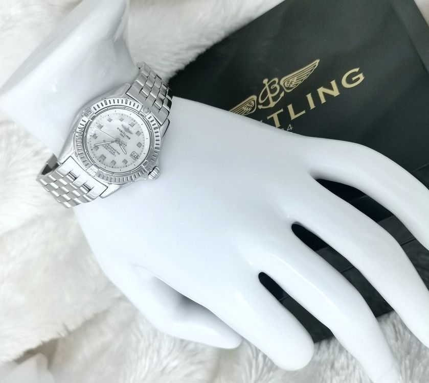 Breitling Orologi: Breitling Callistino Lady neuwertig ab Revision ref.A72345 – Nuovo (secondo la descrizione) da Nottwil venduto da Kaufen003 7
