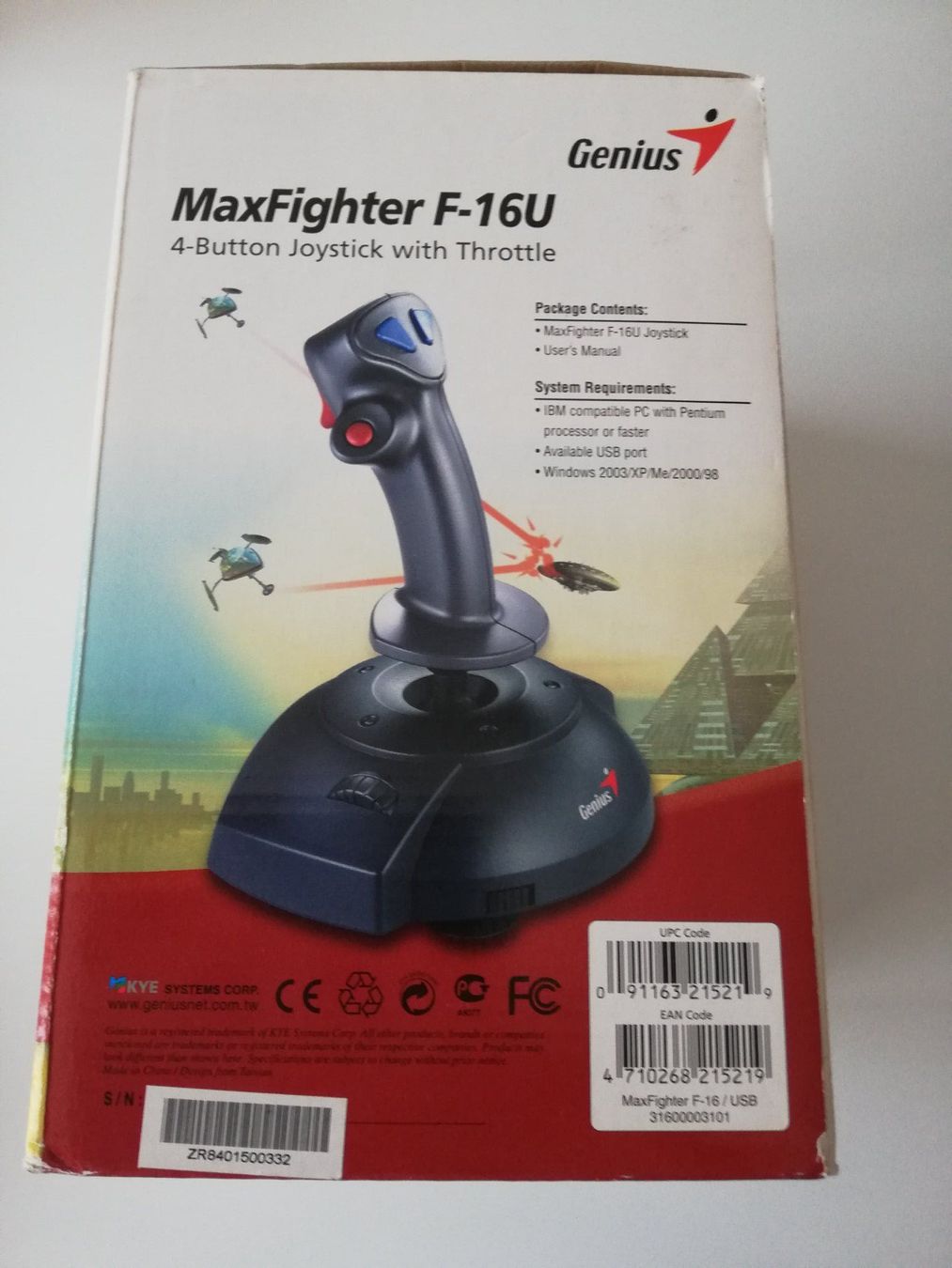 Controller: Joystick Genius MaxFighter F-16U – Usato da Starrkirch-Wil venduto da Mambostar 1