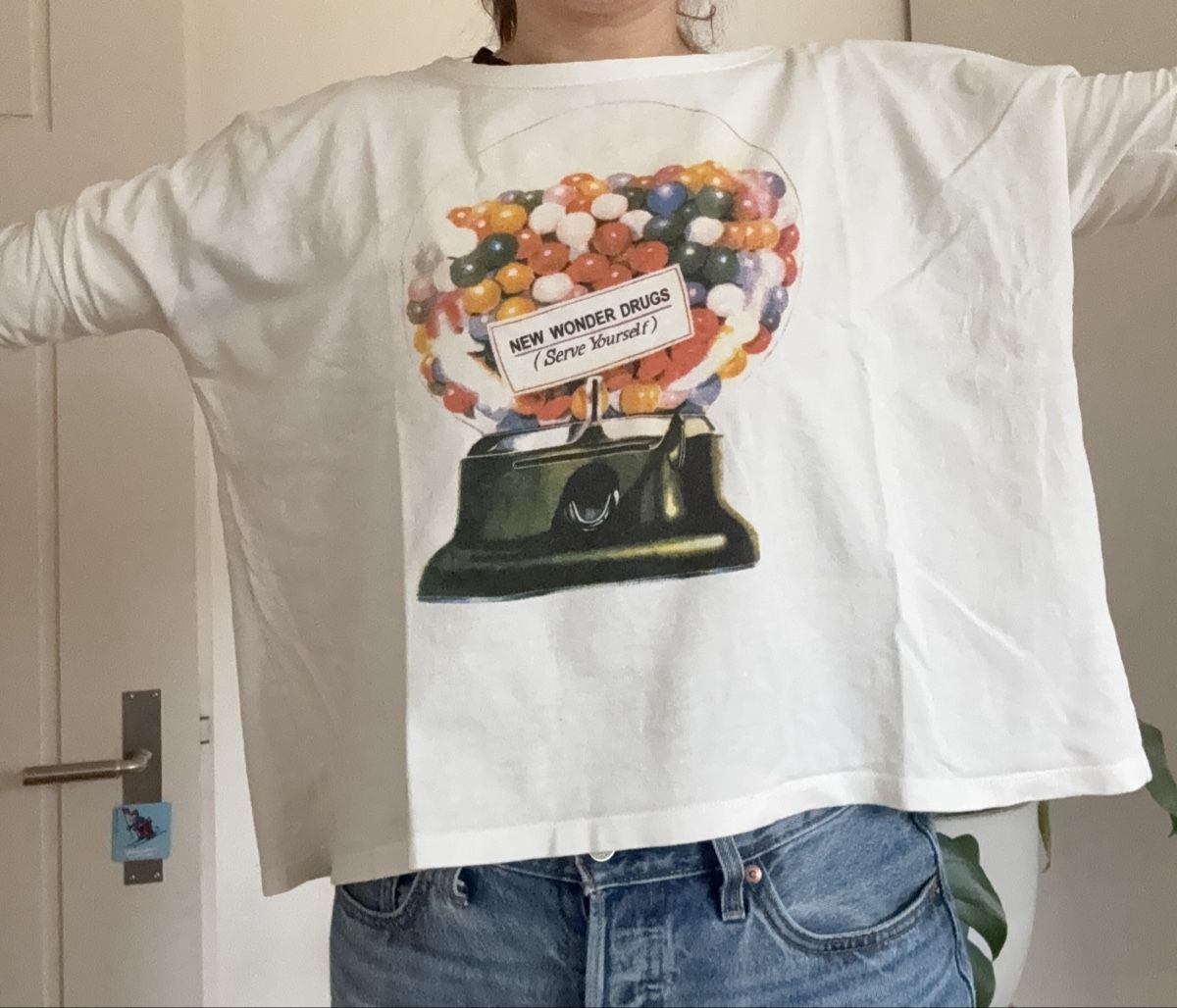 T-shirt: Langarm Shirt bedruckt – Usato da St. Gallen venduto da calendula123 5