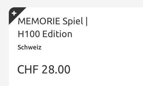 Spiele: Memorie Spiel mit Möbelklassikern – Neu und originalverpackt aus Buchs AG von Allerleis 1