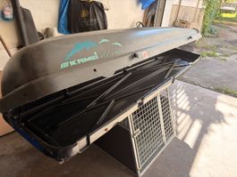Dachbox EKAMEI Delphin mit Gebrauchsspuren