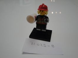LEGO Minifiguren 71025 - Serie 19-8 Fire Fighter