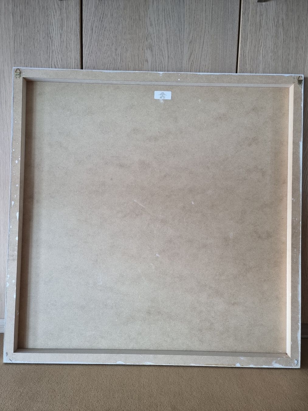 Tele & Cornici: Tableau de Tigre blanc avec petit – Usato da St-Gingolph venduto da GoldenKeys 1