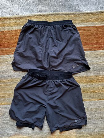 Two Nike Running Shorts size M