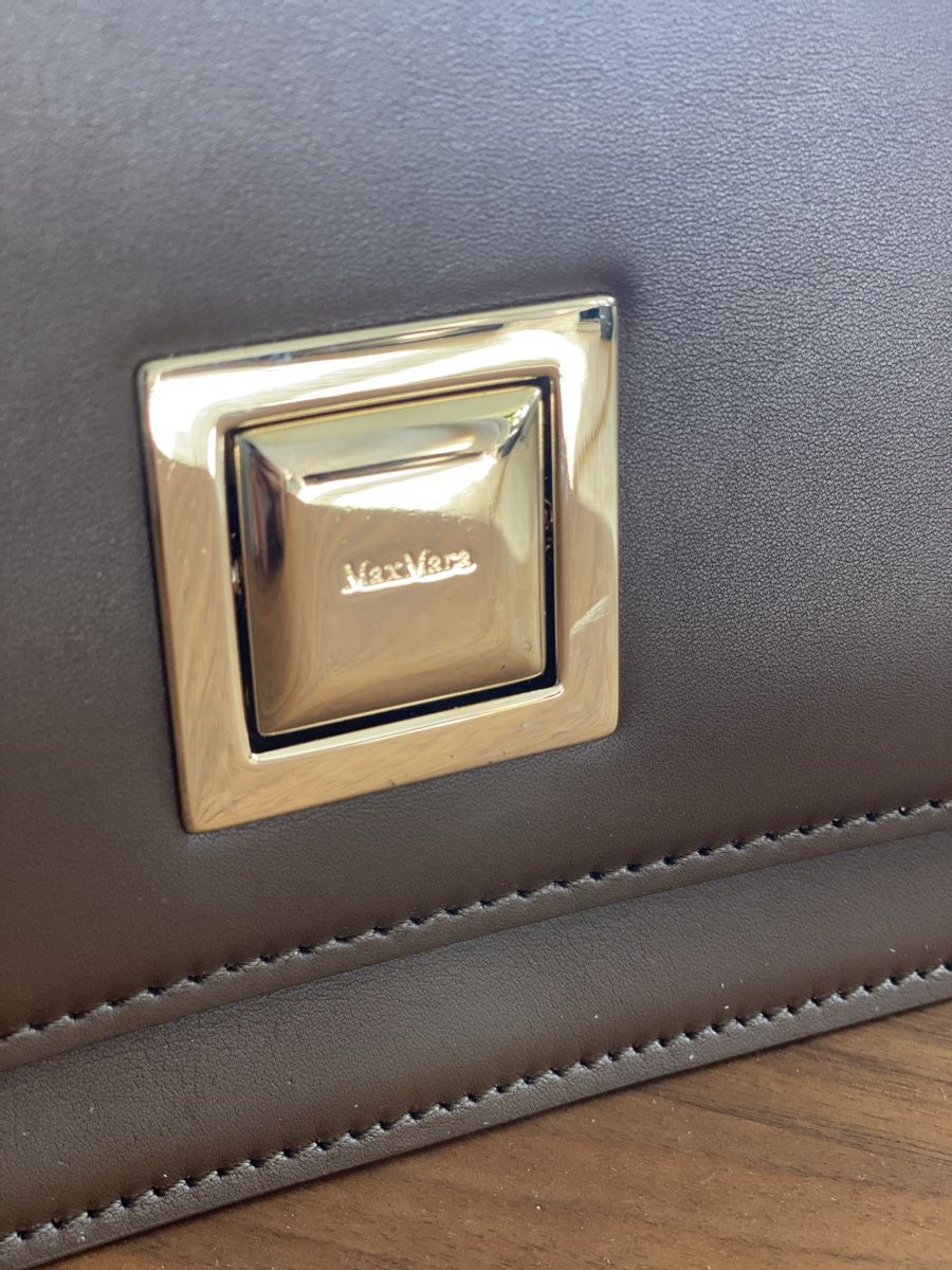 Max Mara Borse da donna: Max Mara Schulter Leder Tasche braun – Usato da Dittingen venduto da ert_nyv5 5
