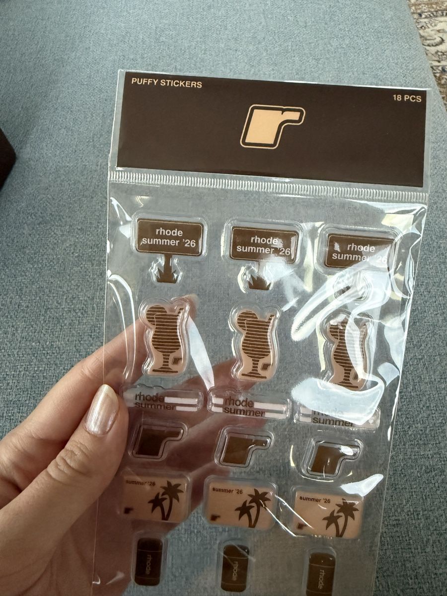 Aufkleber: Original Rhode Puffy Stickers  – Neu und originalverpackt aus Luzern von Itsclaire 4