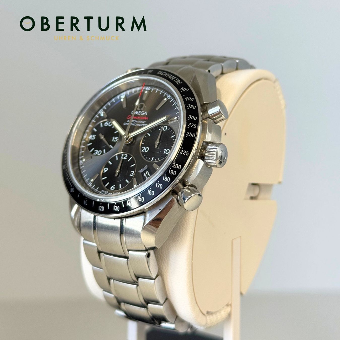 Omega Uhren: Omega Speedmaster Date Chronograph 40mm – Gebraucht aus Brugg AG von Oberturm 1