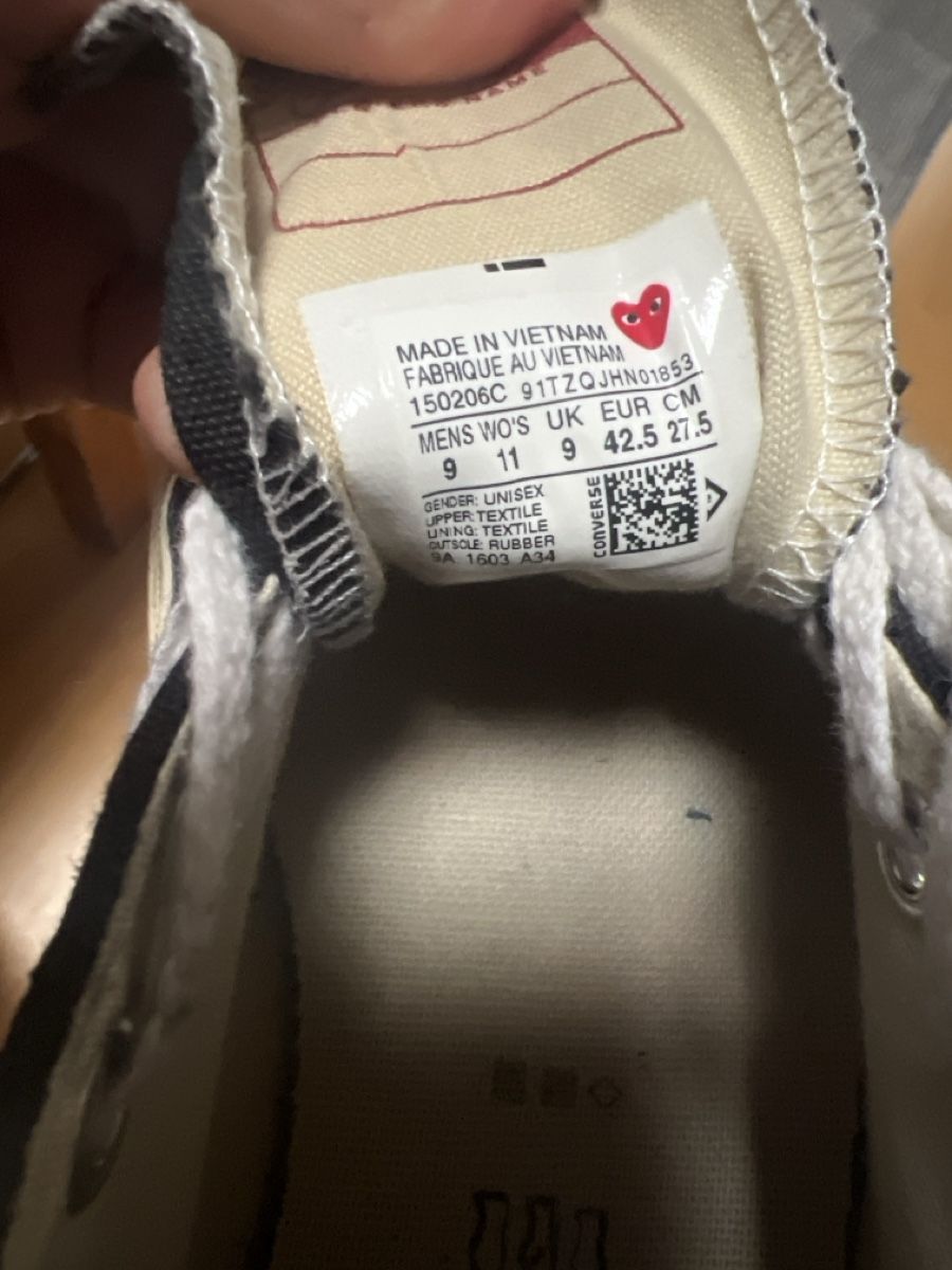 Converse Scarpe da uomo: Converse x Comme des Garcons Play Sneakers – Usato da Zürich venduto da barcelonina 2