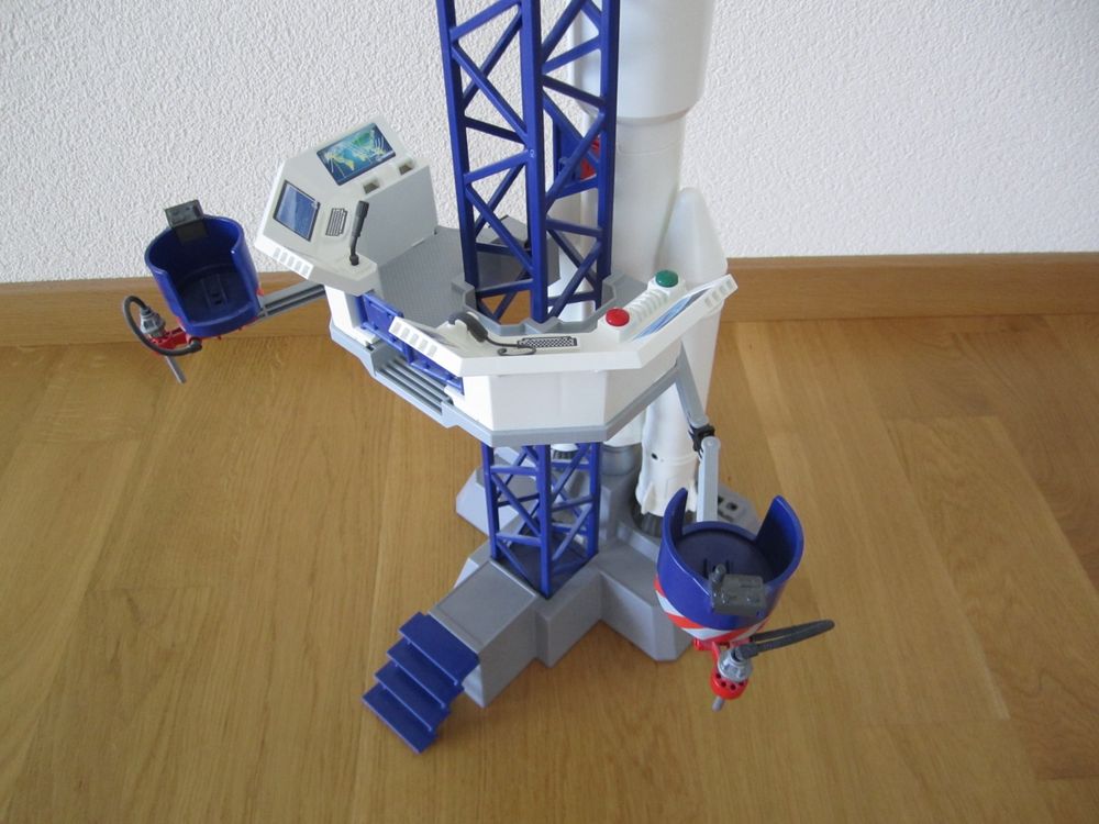 Playmobil City Action 6195 & 6196 ab 6 Jahren, Rakete (Gebraucht) in ...