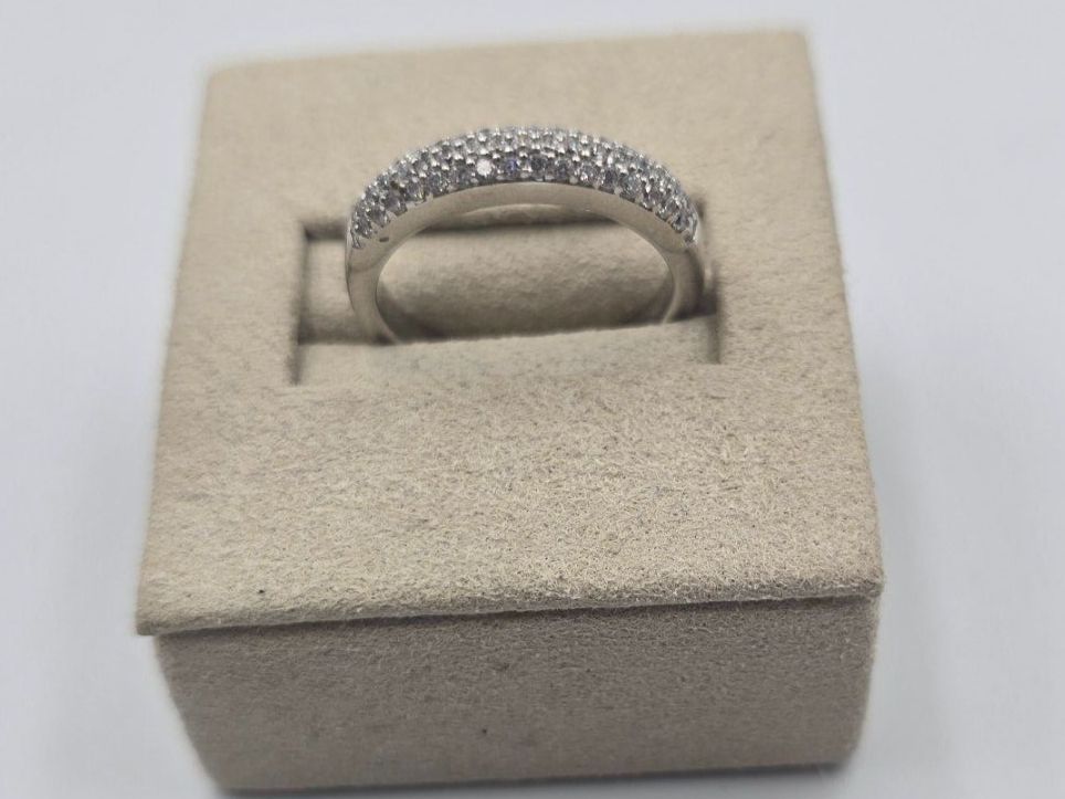 Anelli: Ring Silber 925 Zirkonia Gr. 54 – Nuovo e nell'imballaggio originale da Zug venduto da gold.schmuck 2