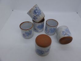 Atelier ATCH Thierry et Chantal Robert 6 verres