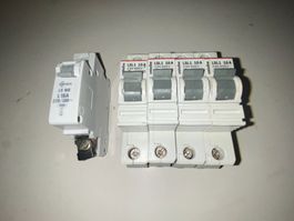 Leitungsschutzschalter 16A, ABB 4 Stk S-451E-C16 1 Stk L 16A