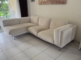 Ecksofa Hellbeige 170cm x 275cm