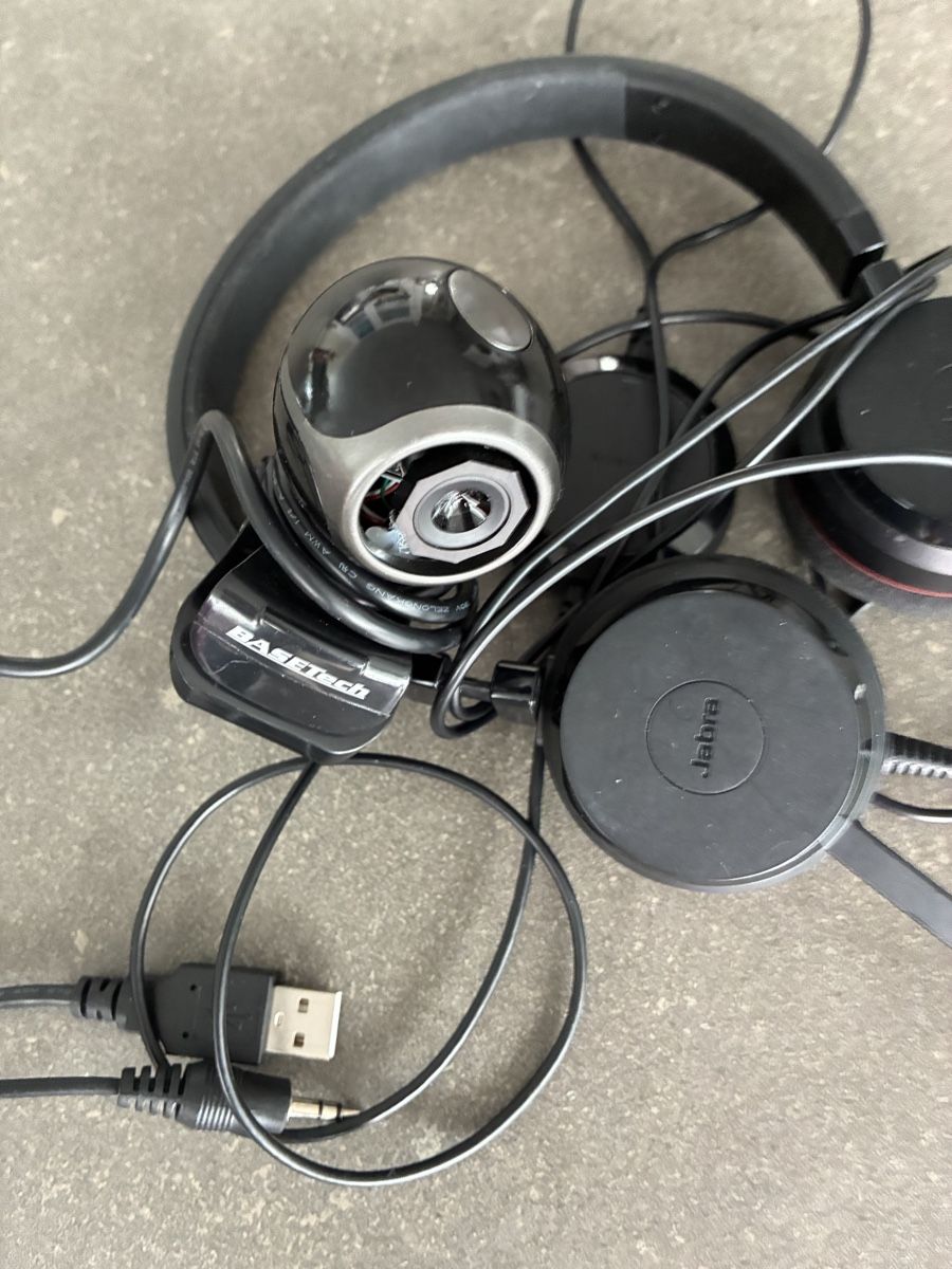Jabra Kopfhörer: Jabra Kopfhörer mit Webcam BaseTech SC-626 – Gebraucht aus Niederglatt ZH von karinso