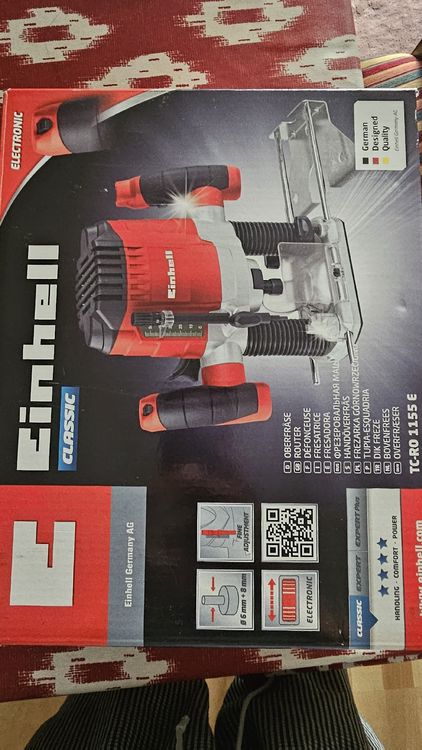 Einhell Vertikalschneider + 35 Berlan-Fräser, neu! (Neu und ...