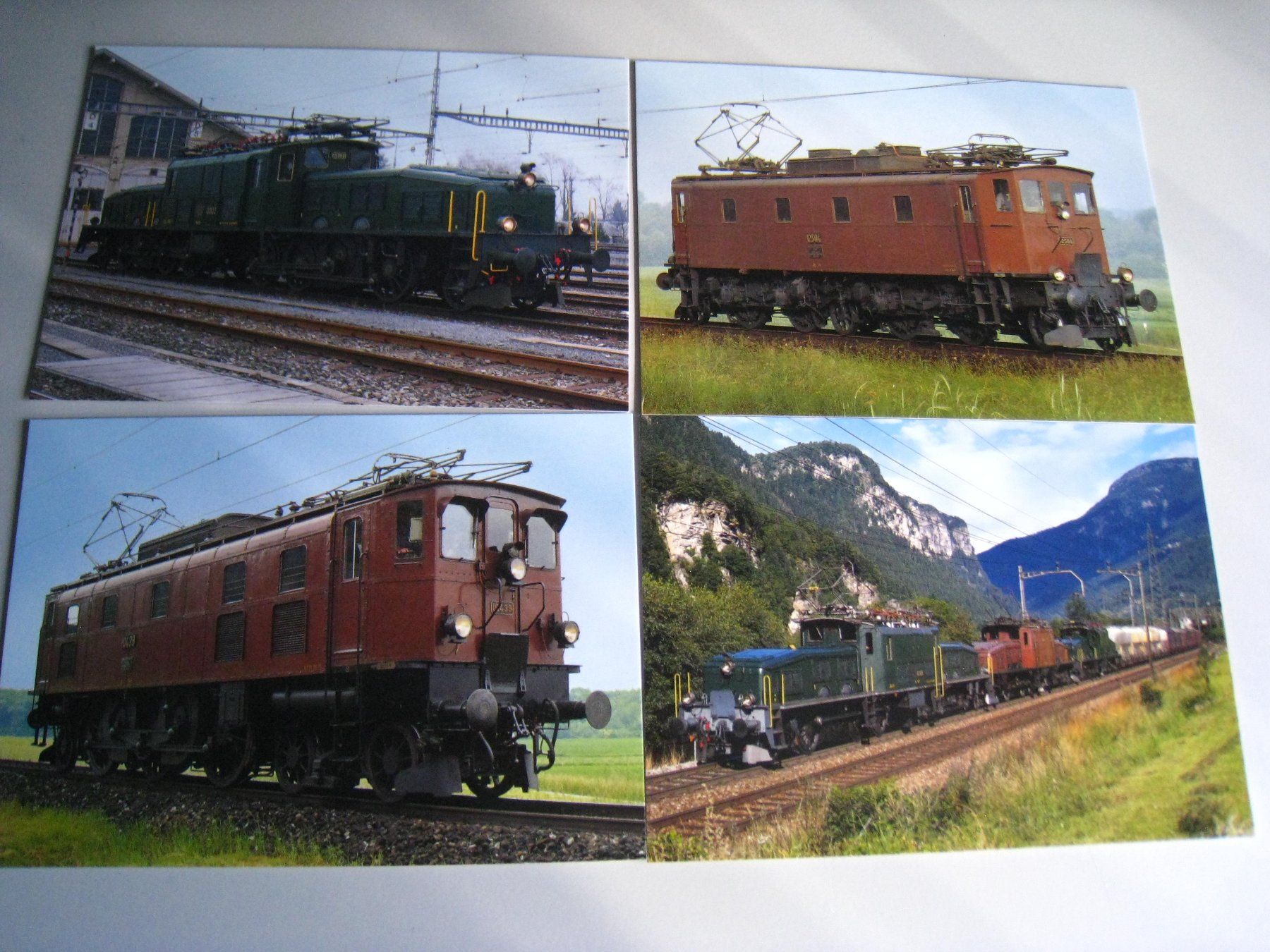 Riviste & Magazine: 16 Ansichtskarten von Schweizer-Elektro-Veteranen Loks – Nuovo (secondo la descrizione) da Buchs ZH venduto da swiss-train 4
