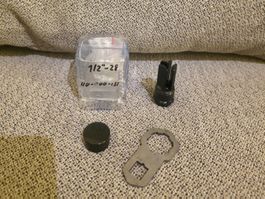 Acheron HexaLug Flash Hider 5.56mm - 1/2-28 UNEF