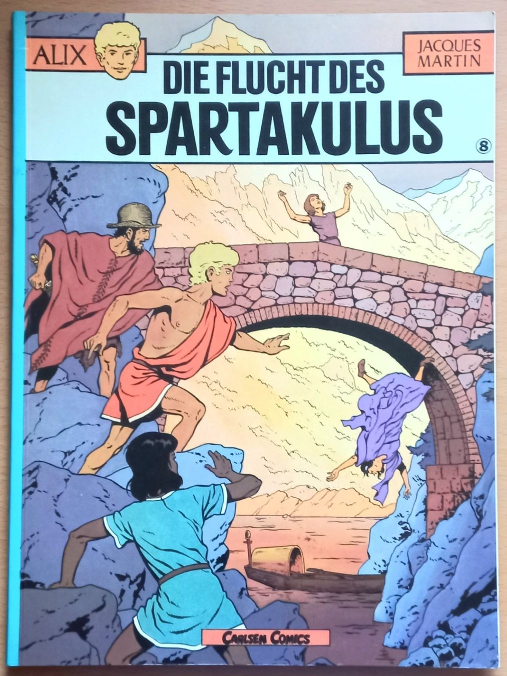 Fumetti: Comic - Alix-8 - Die Flucht des Spartaculus – Usato da Niederuzwil venduto da lubimaja