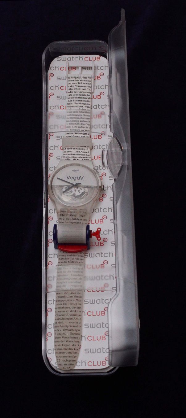 Swatch Orologi: Swatch Armbanduhr,  " VegüV " – Nuovo (secondo la descrizione) da St. Gallen venduto da Acer0110