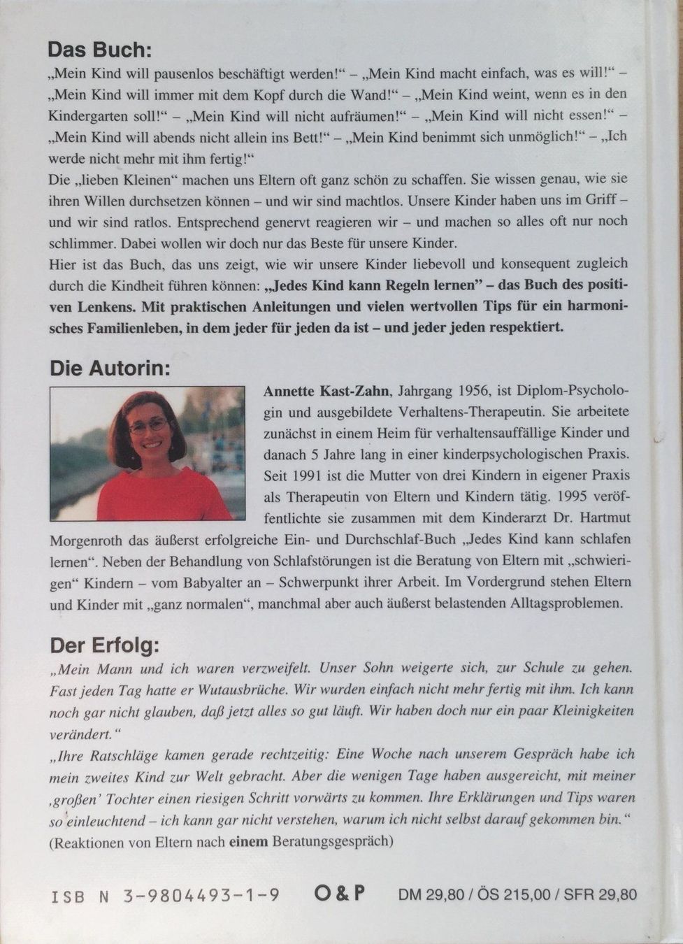 Libri: Buch - Jedes Kind kann Regeln lernen – Usato da Leimbach TG venduto da manu-tg 1