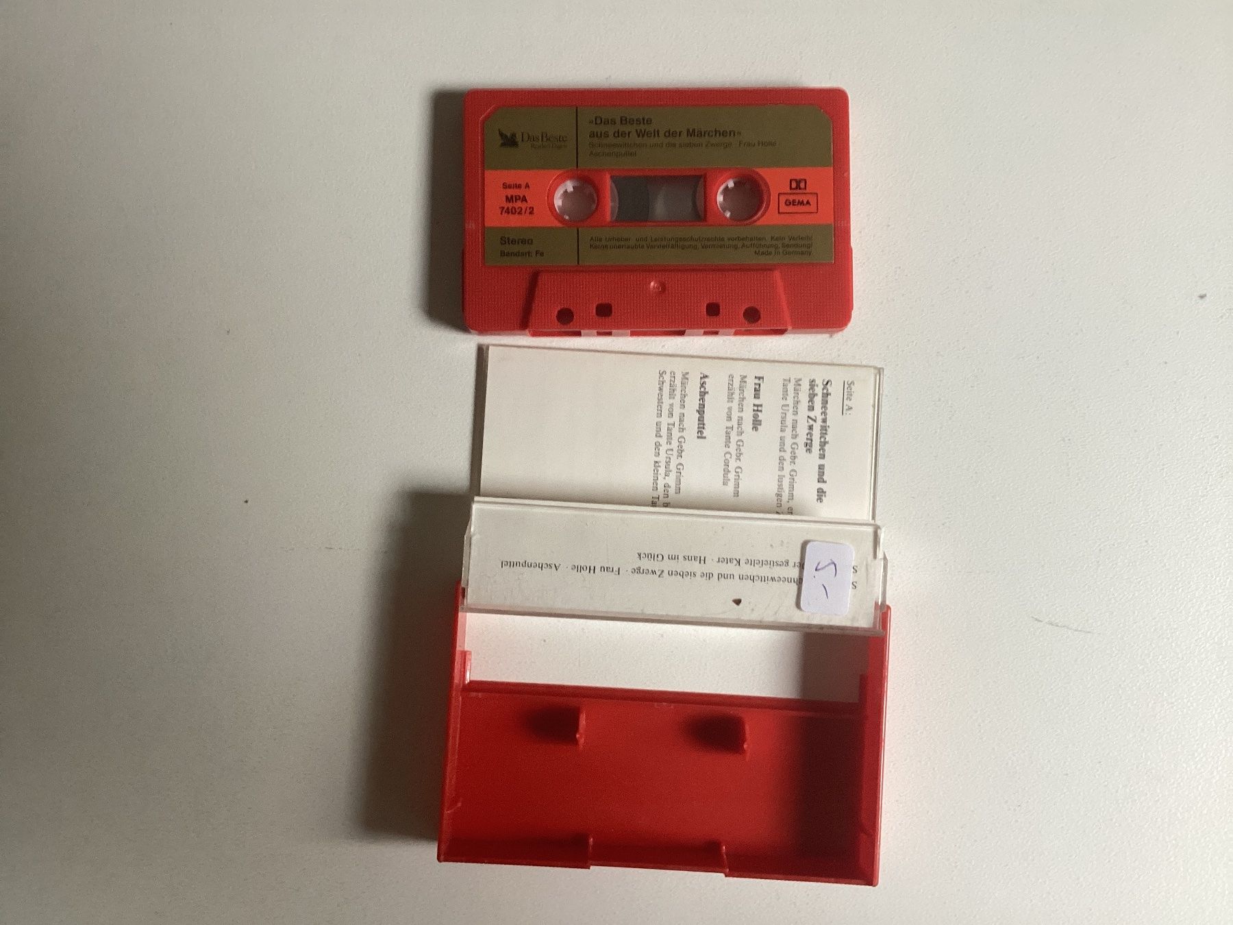 Musicassette: Schneewittchen Und Die 7 Zwerge MC – Usato da Gutenswil venduto da Hamzian 1