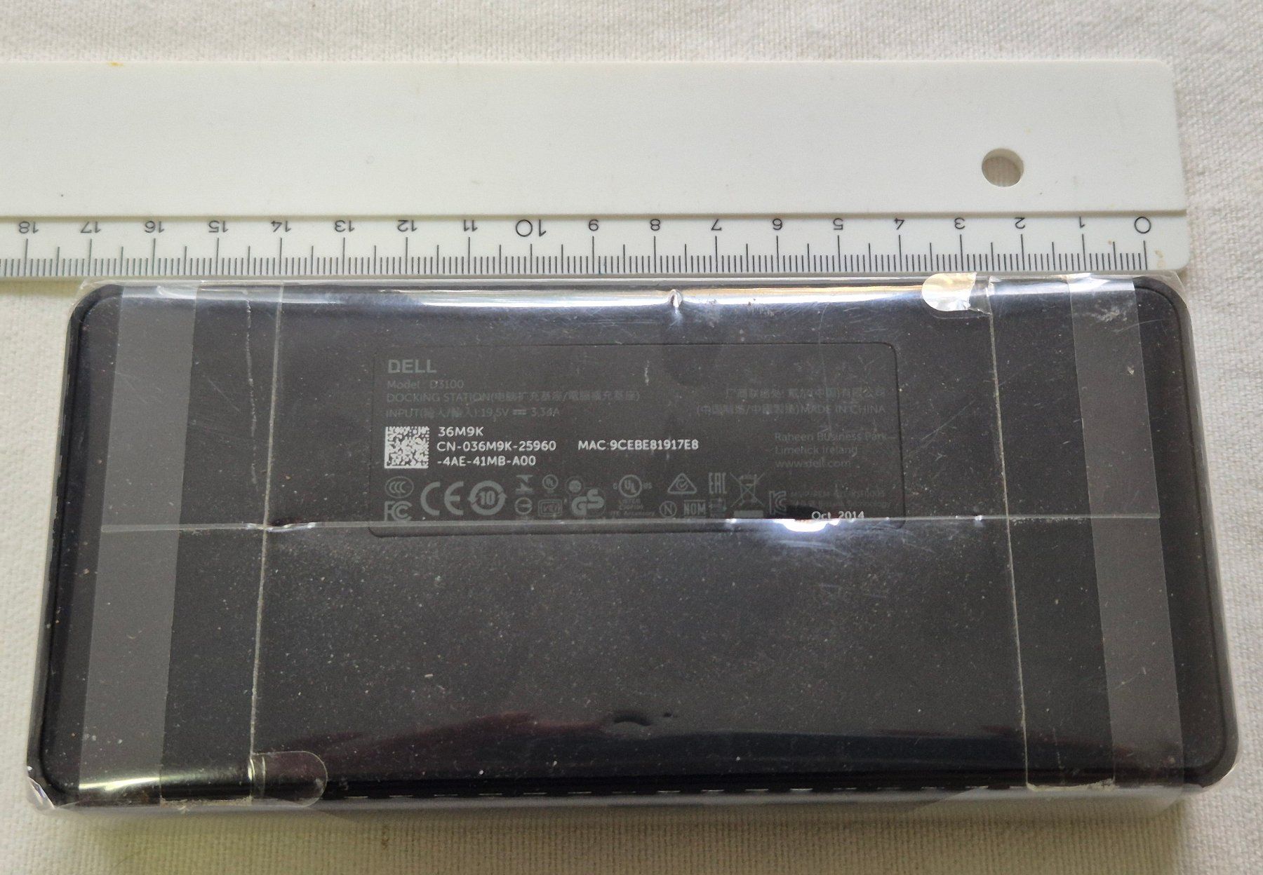 Dell Docking station: Neu: Dell D3100 Docking Station - Komplett mit Kabeln – Nuovo e nell'imballaggio originale da Petit-Lancy venduto da millo5928 1