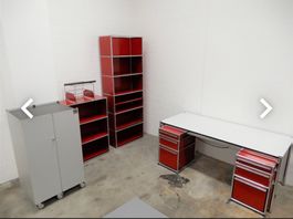 uSM Komplett Büro Tisch/Highboard 2 korpus 1 caddy L.Gratis