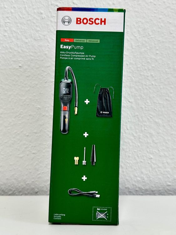 Bosch Easy Pump Bedienungsanleitung