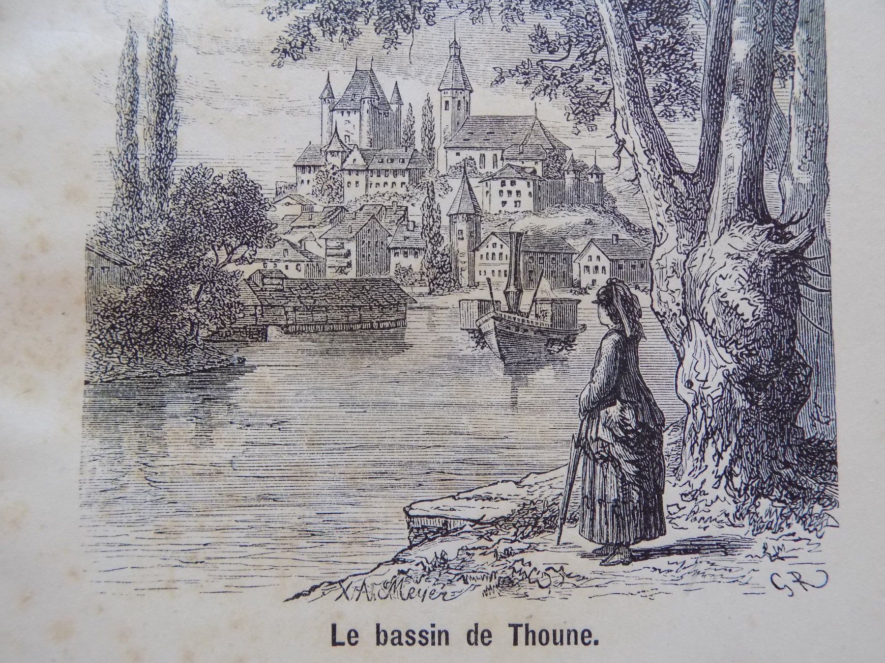 Stiche: Le bassin de Thoune – Gebraucht aus Risch von Antikfee 5