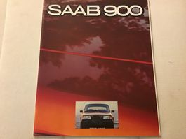 Saab 900 Verkaufsprospekt 40 Seiten 1979 208793 Topzustand