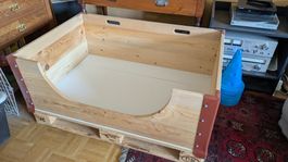 Hundebett aus Palette