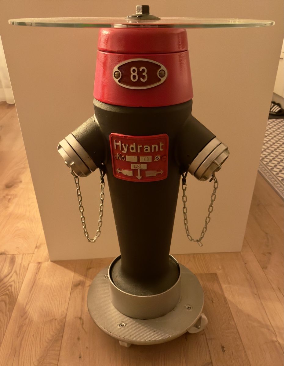 Tavoli: Hydrant Tisch, einzigartig und ausgefallen! Sehr cool – Nuovo (secondo la descrizione) da Rothrist venduto da Fireman83