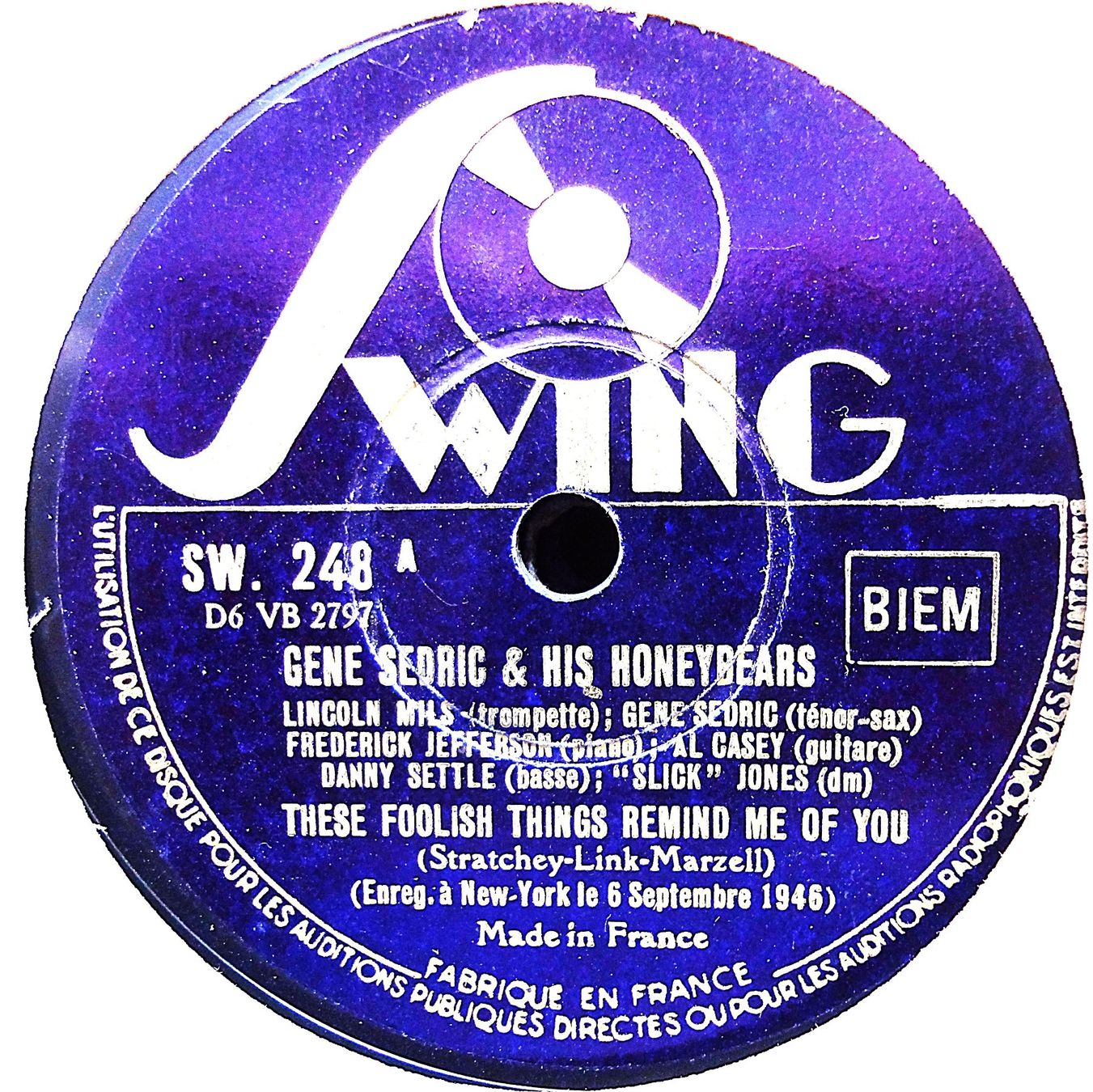 Dischi in vinile: Jazz-Album mit 12 Schellackplatten vom Label SWING – Usato da Hemishofen venduto da Phonomandy 7