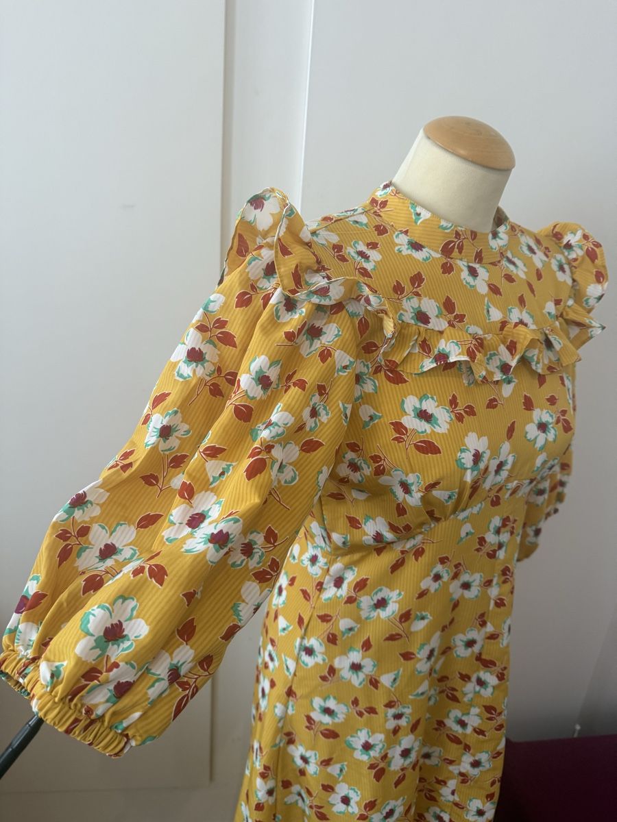 Vestiti: Robe fleurie jaune ASOS – Nuovo (secondo la descrizione) da Le Locle venduto da tchanatakoua 4