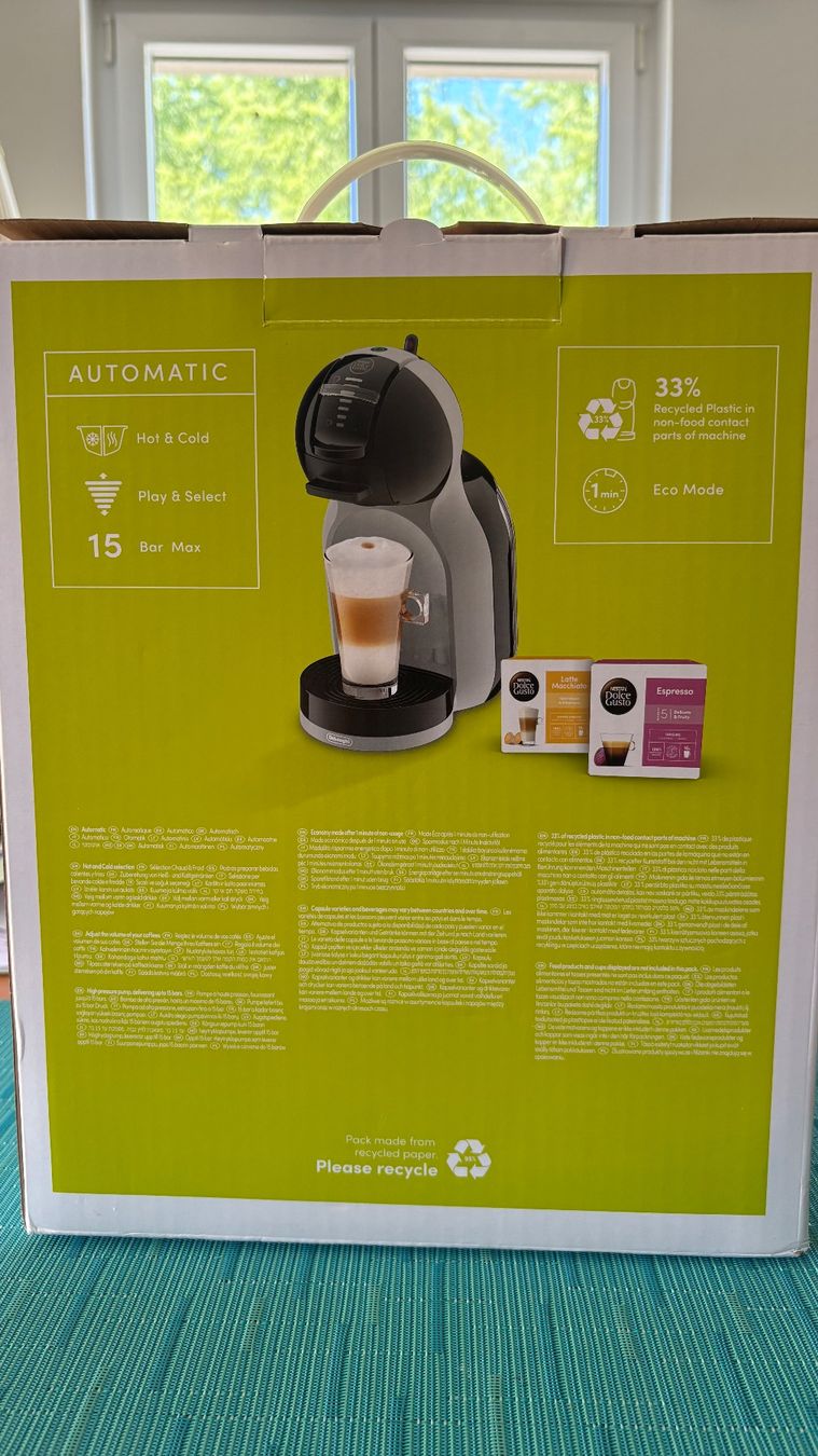 De'Longhi Kaffeemaschinen & Espressomaschinen: Kaffeemaschine Dolce Gusto – Neu und originalverpackt aus Windisch von birke012 1
