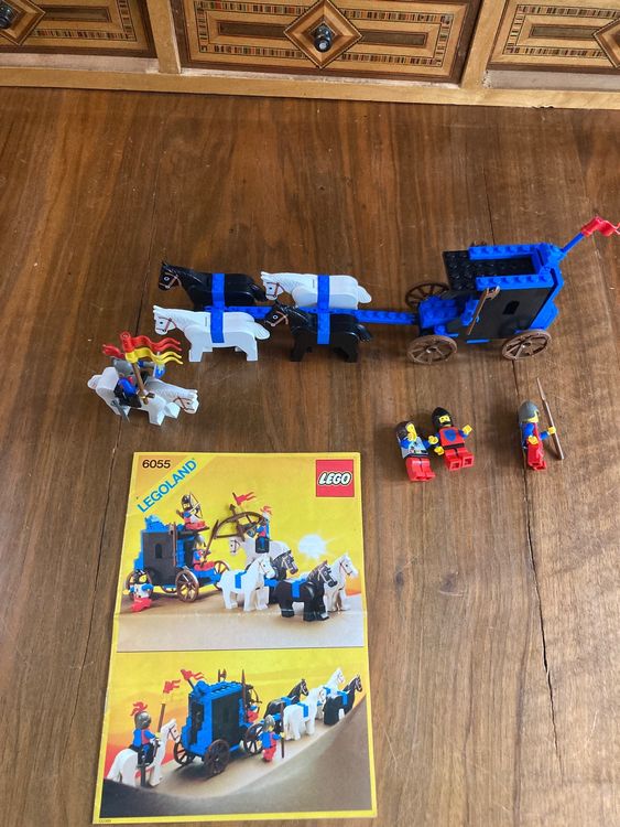 Lego 6055 Gefangenen Konvoi Ritter (Set mit Bauanleitung) (Gebraucht ...