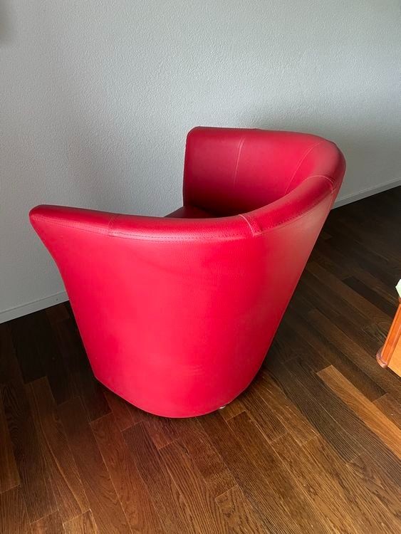 Sessel: Roter Sessel – Gebraucht aus Maur von Internette_2015 1