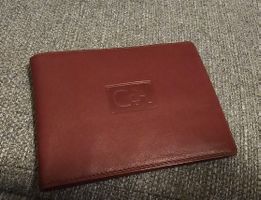 Caran d'Ache Genève en cuir bordeaux chic