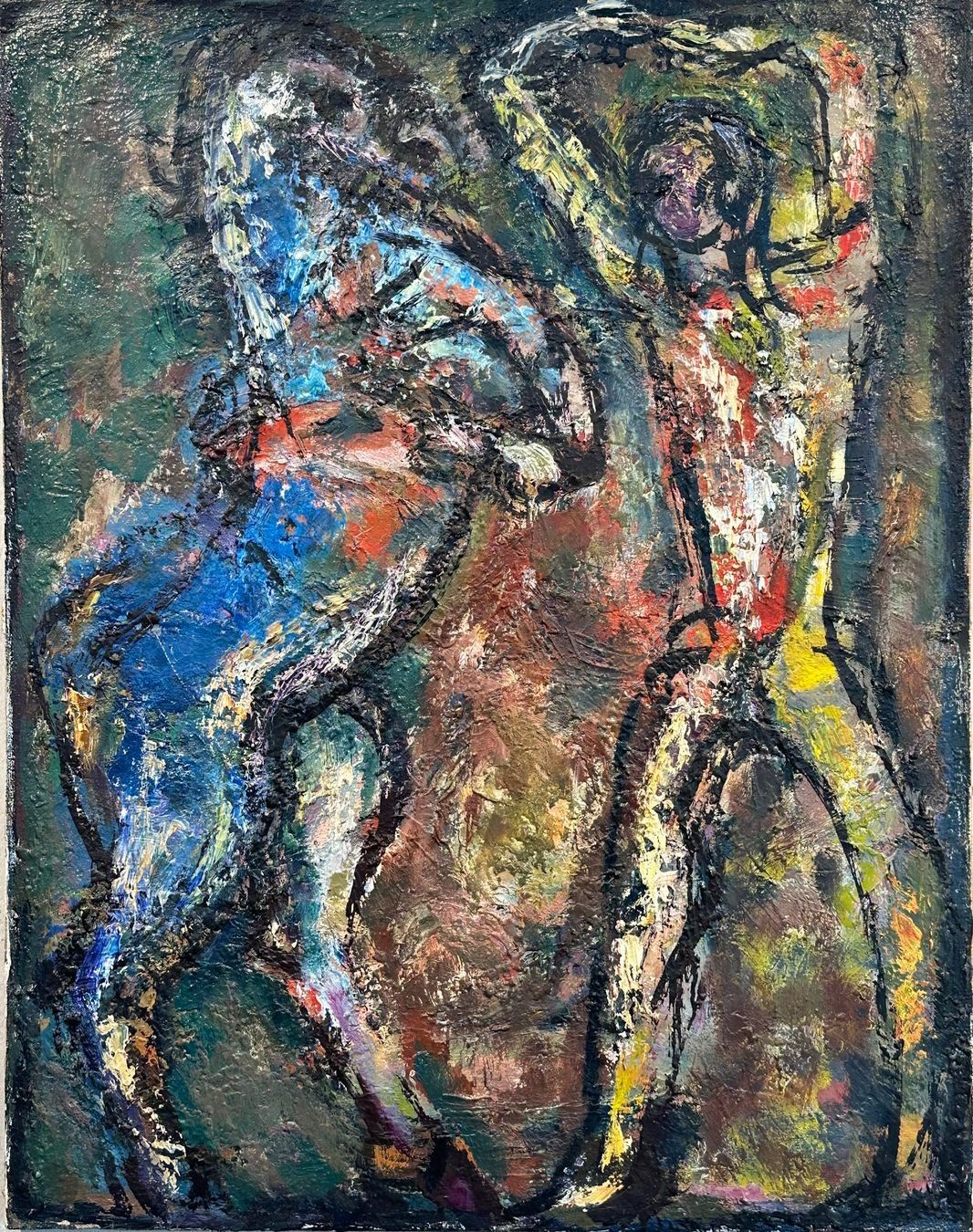 Dipinti: OSCAR BARBLAN -  Domatore 2 – Usato da Basel venduto da Kaffee_und_Kunst