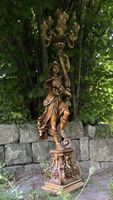 Grosser Leuchter  Venezianischer Torchère Stehlampe