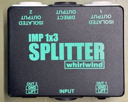 Splitter Whirlwind passif haute qualité 1x3. NEUF!