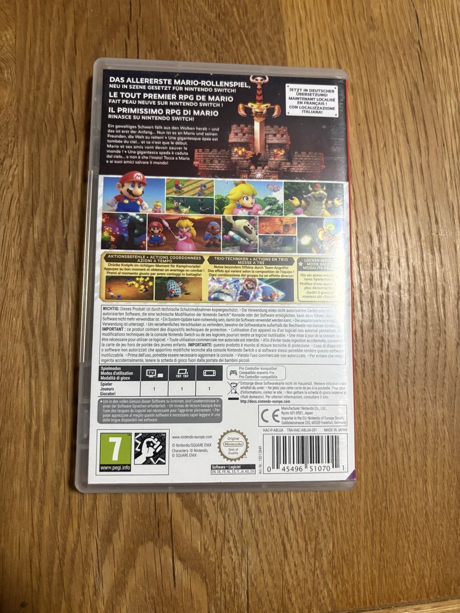 Nintendo Giochi: Super Mario RPG Nintendo Switch – Usato da Aarau venduto da ruedinho 1