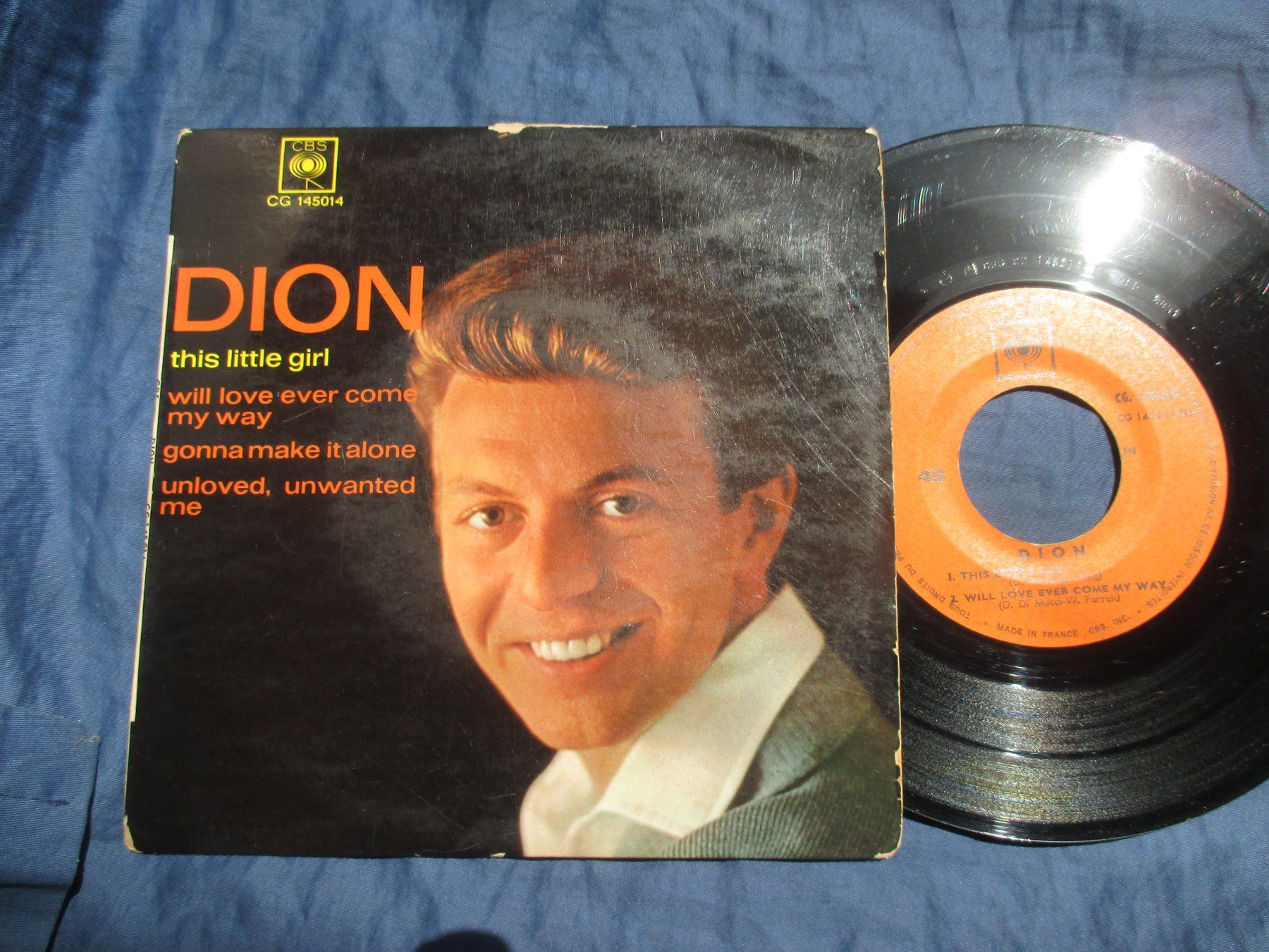 Dischi in vinile: Dion EP This Little Girl – Usato da Colombier NE venduto da Nevenma