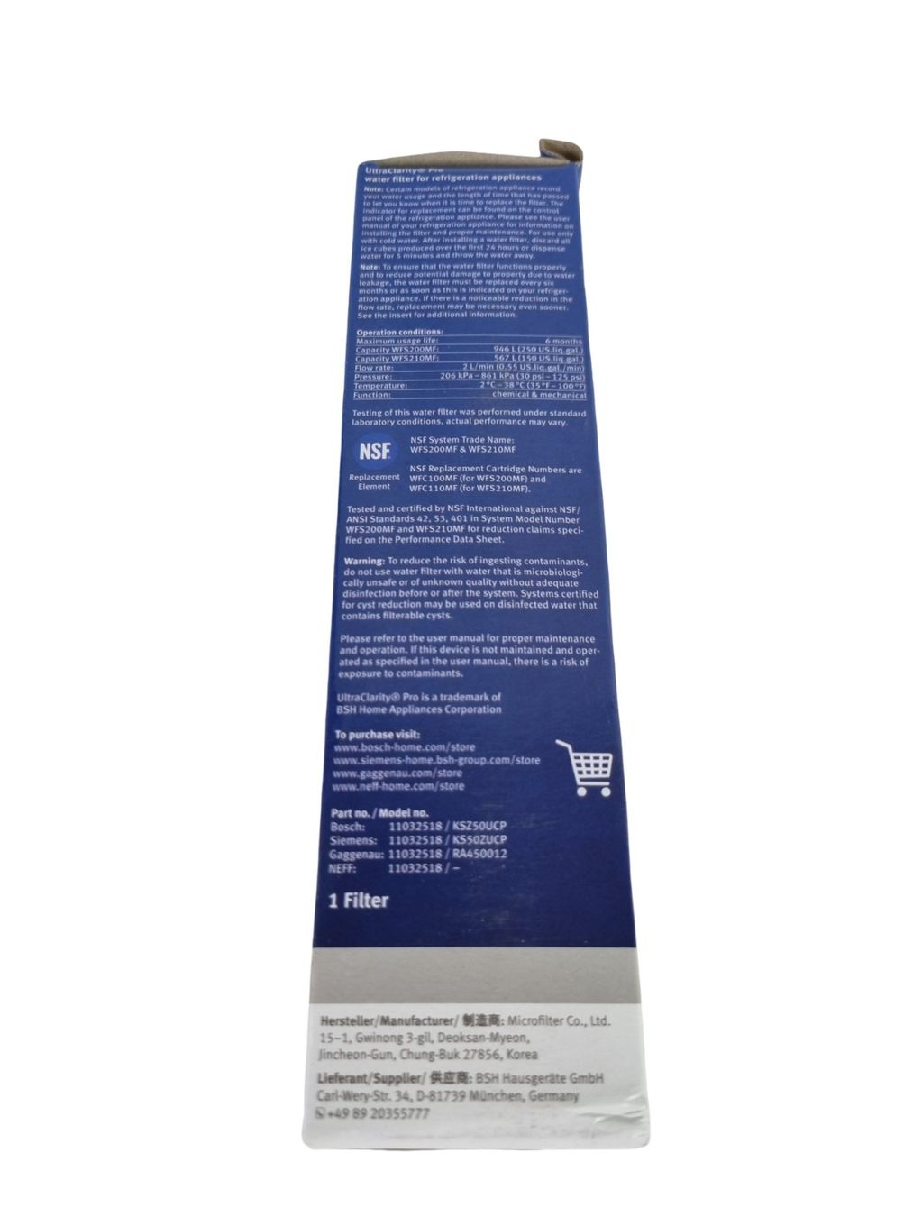 Sanitari: ULTRACLARITY Pro Wasserfilter – Nuovo (secondo la descrizione) da Wangen b. Olten venduto da Restwert_Wangen 2