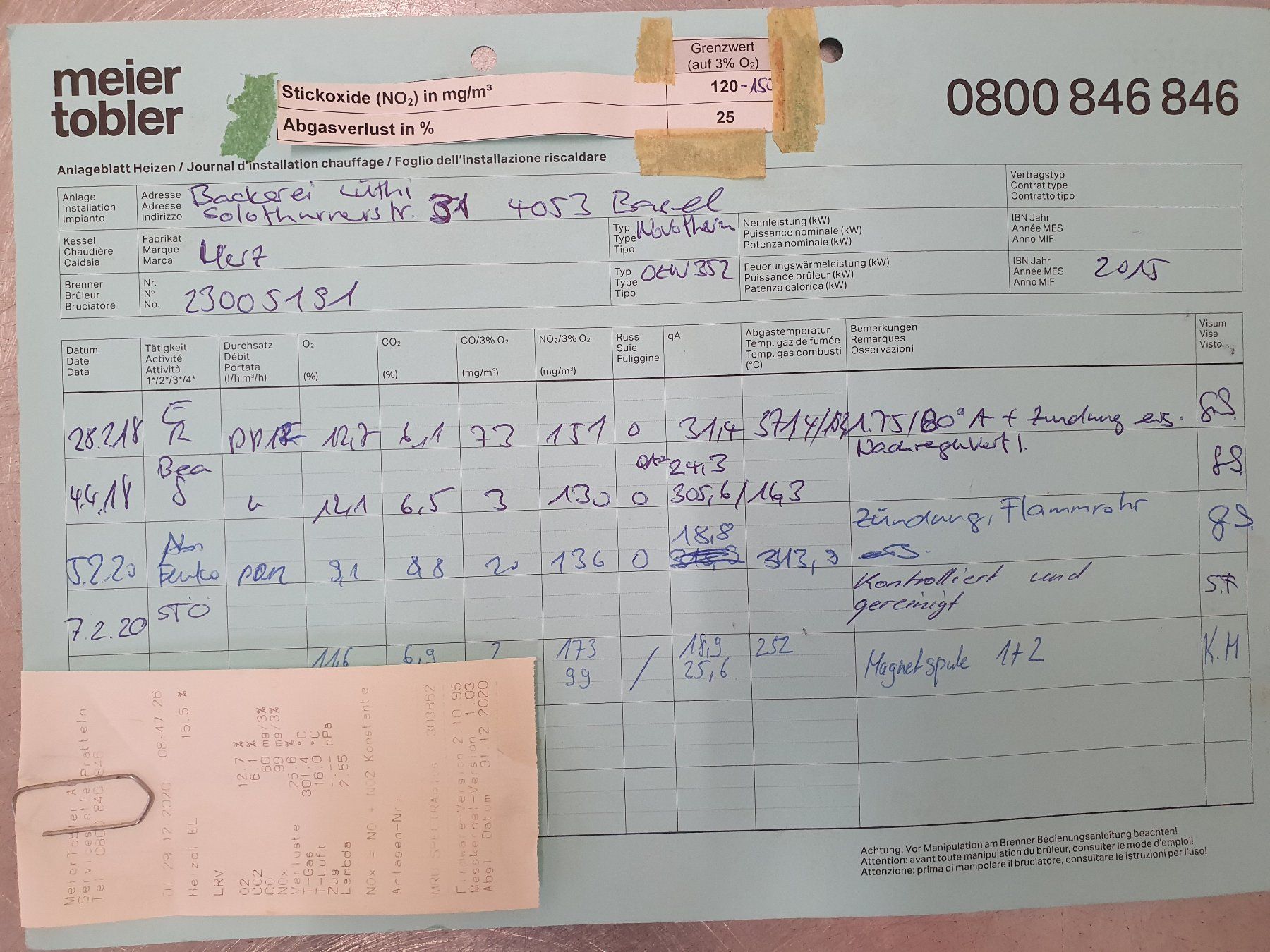 Backöfen: Backofen der Marke WERZ-NOVOTHERM – Gebraucht aus Basel von LiebeSchweiz 8
